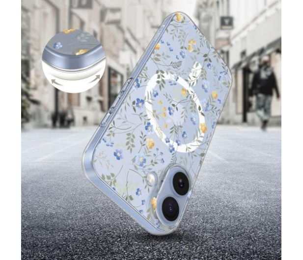 TECH-PROTECT Flexair Magsafe do Iphone 17 Spring Flowers 5906302319572 - 1359657 - zdjęcie 3
